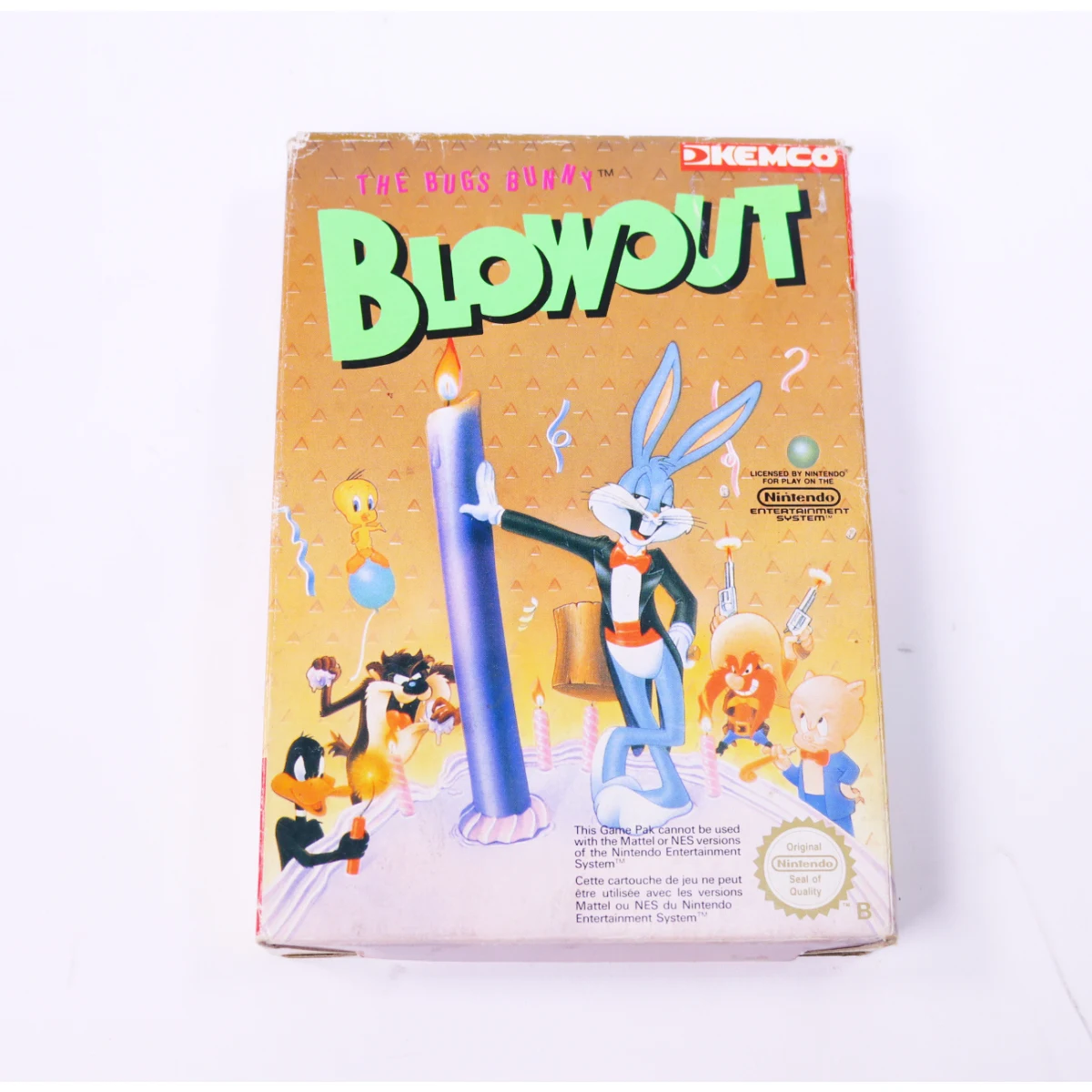 NES - the Bugs Bunny Blowout - Boxed CIB - productfoto 3