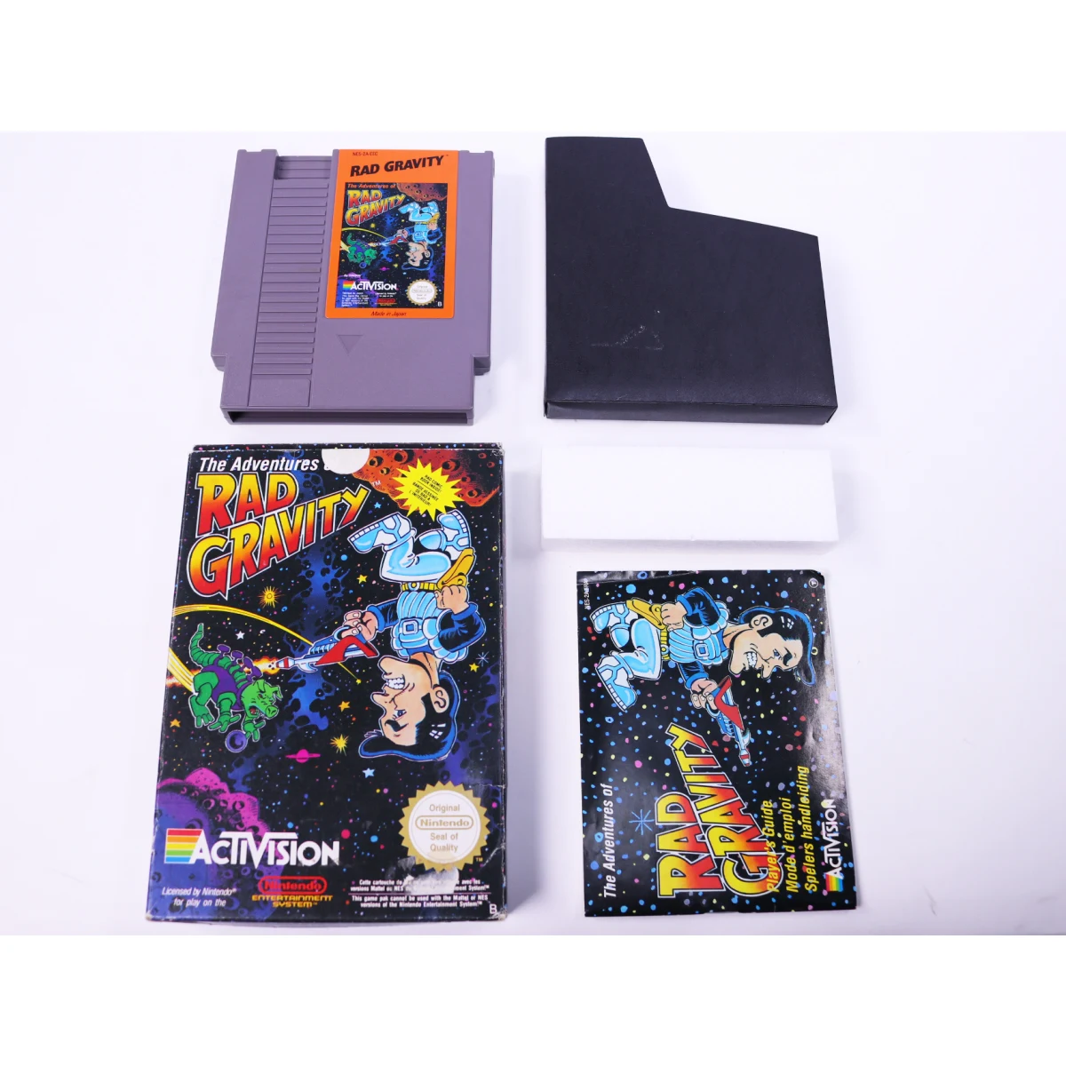 NES - Adventures of Rad Gravity - Boxed CIB