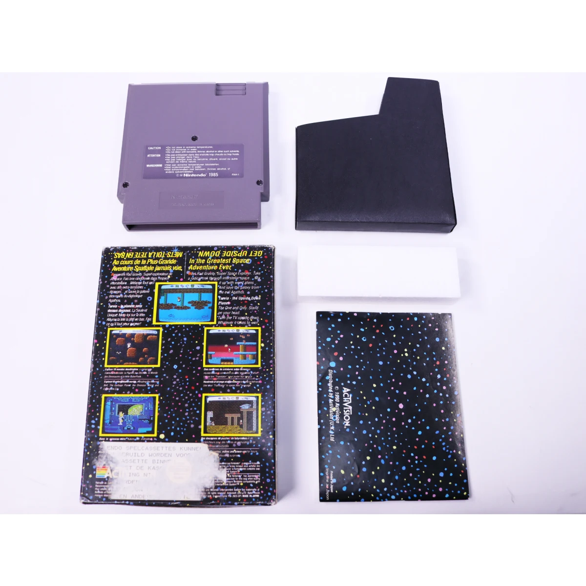NES - Adventures of Rad Gravity - Boxed CIB - productfoto 2