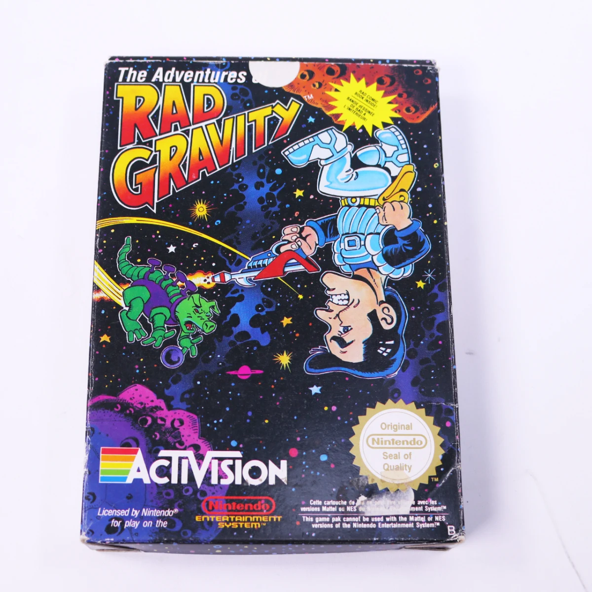 NES - Adventures of Rad Gravity - Boxed CIB - productfoto 3