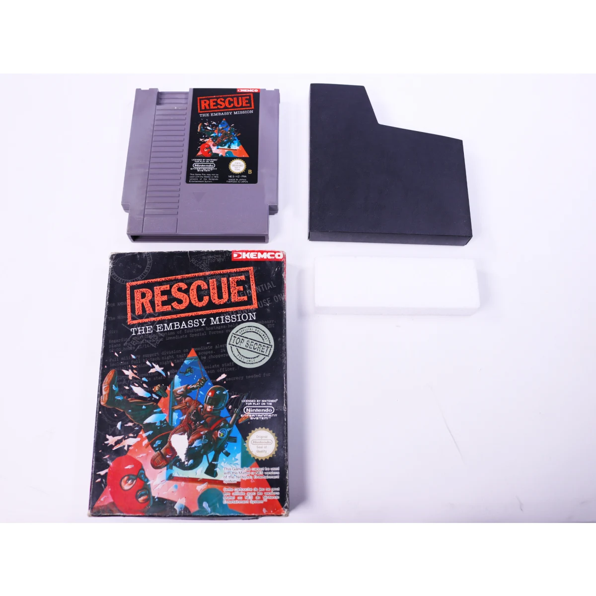 NES - Rescue The Embassy Mission - Boxed