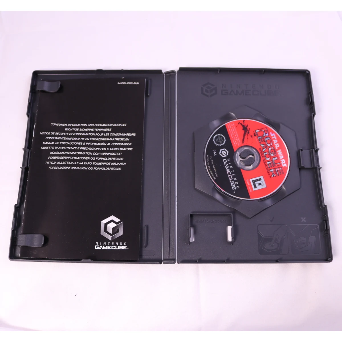 GameCube - Star Wars Rogue Leader: Rogue Squadron II - productfoto 3