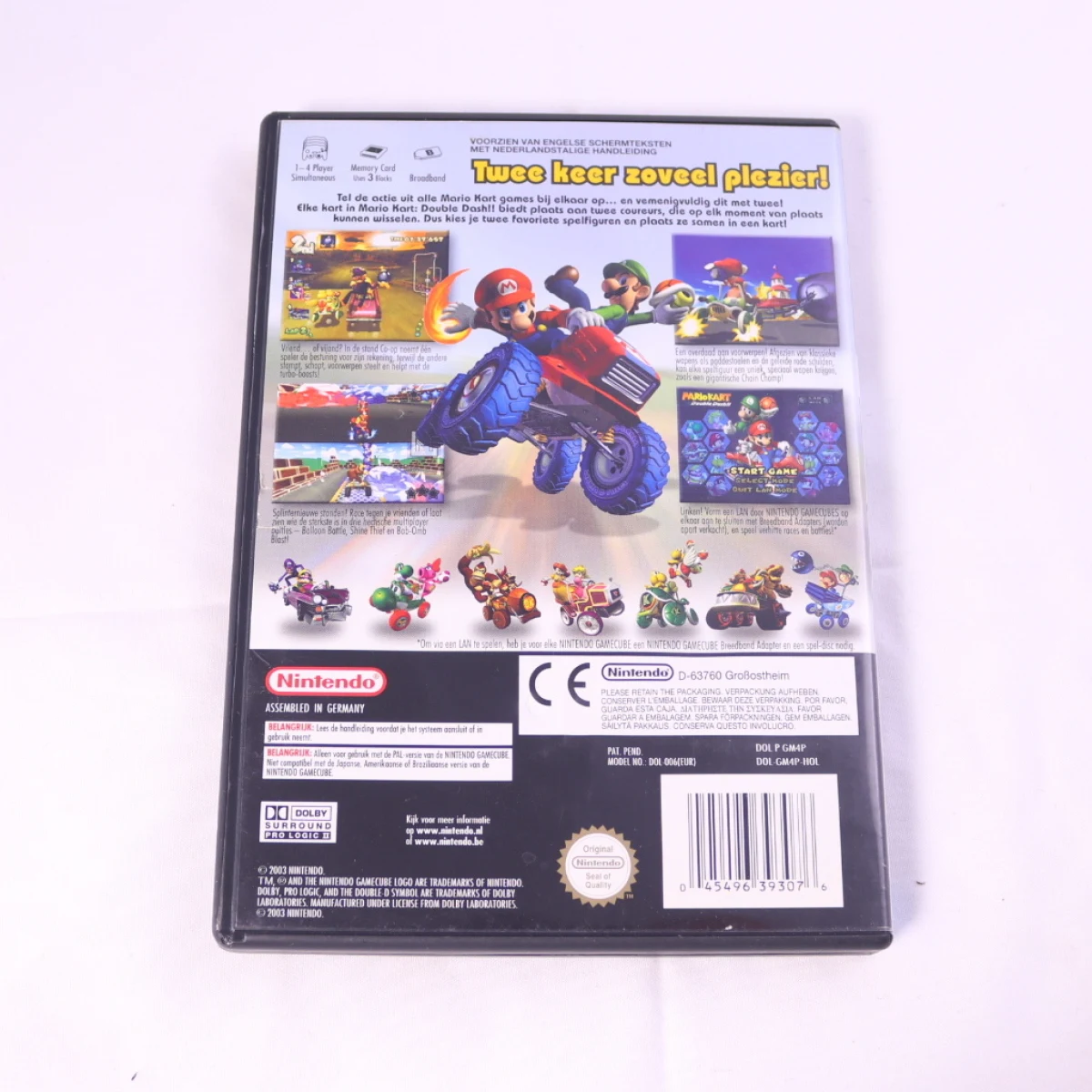 GameCube - Mario Kart: Double Dash!! - productfoto 2