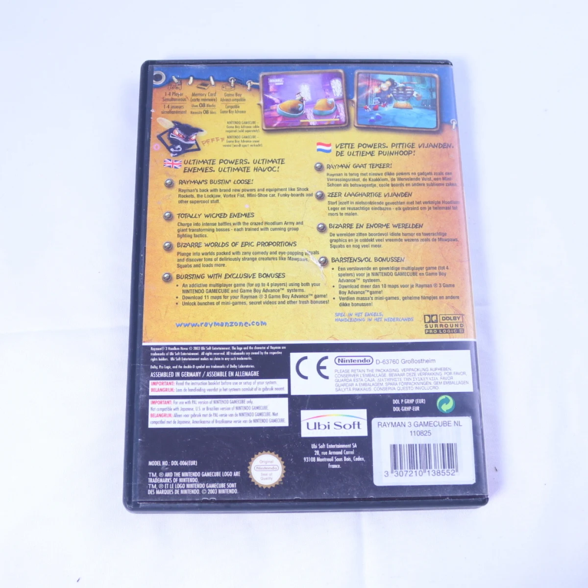 GameCube - Rayman 3: Hoodlum Havoc - productfoto 2