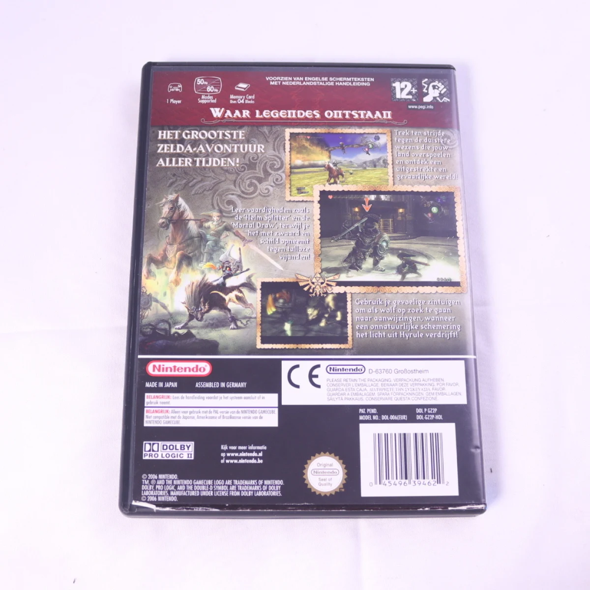 GameCube - Zelda Twilight Princess - productfoto 2