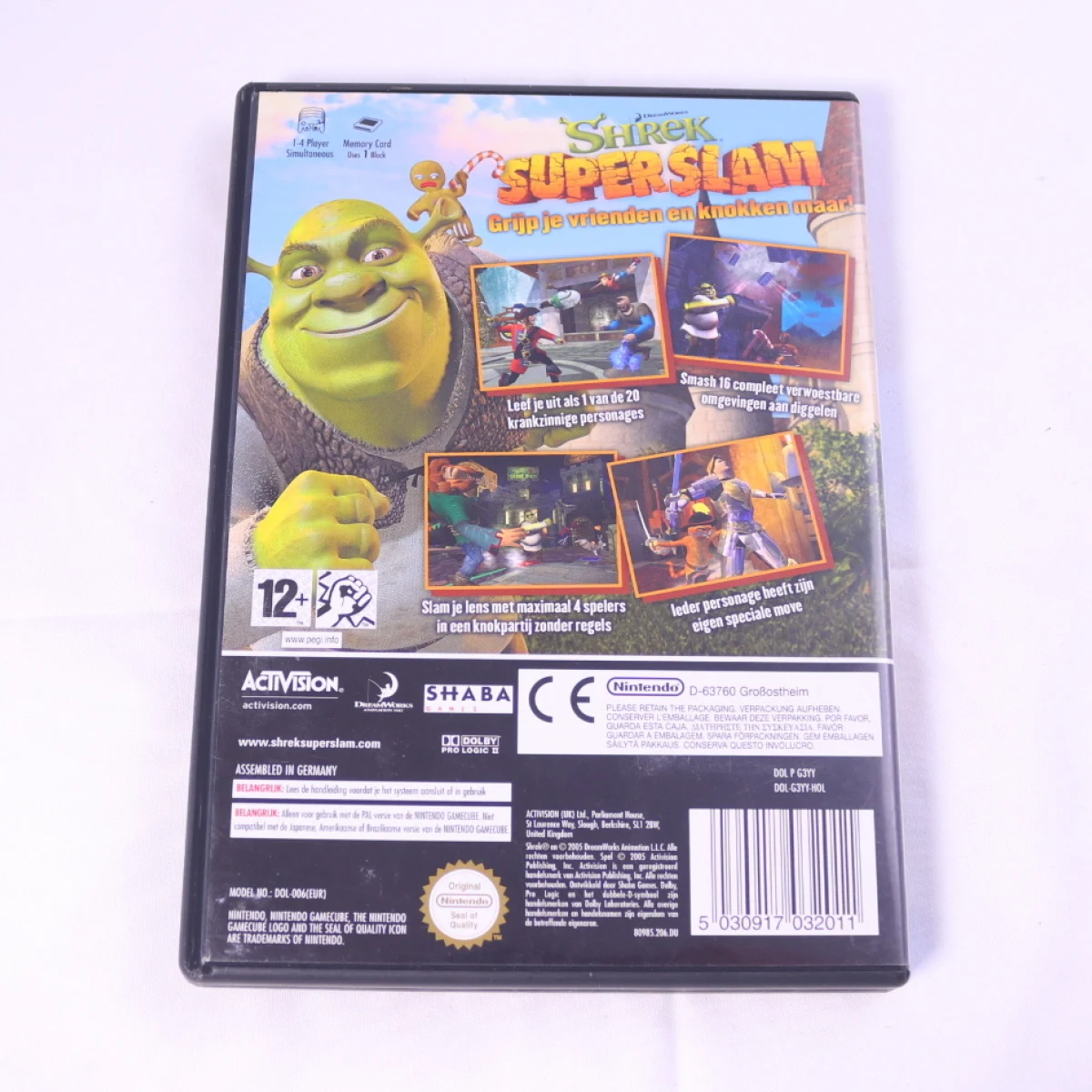 GameCube - Shrek SuperSlam - productfoto 2
