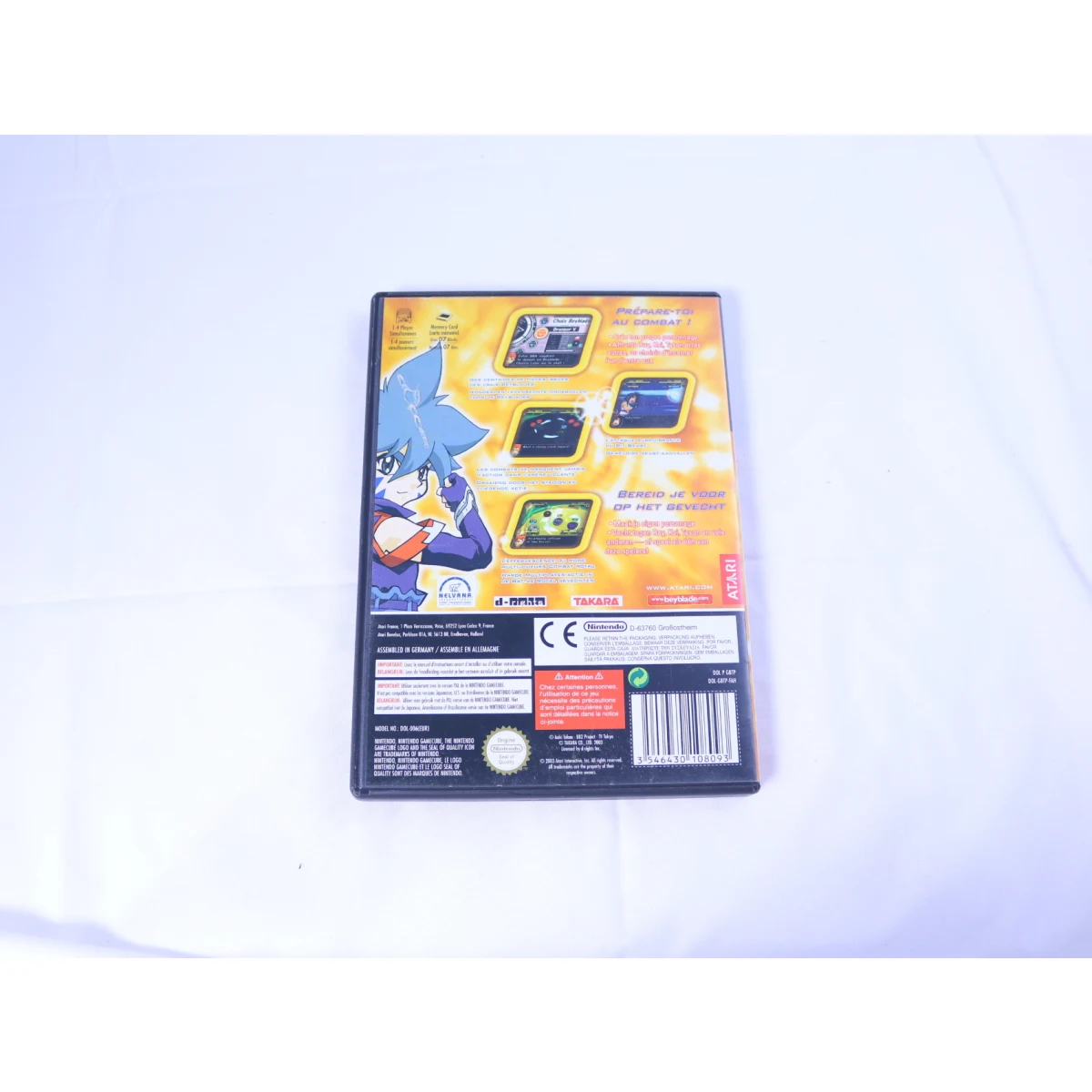 GameCube - Beyblade: Super Tournament Battle - productfoto 2