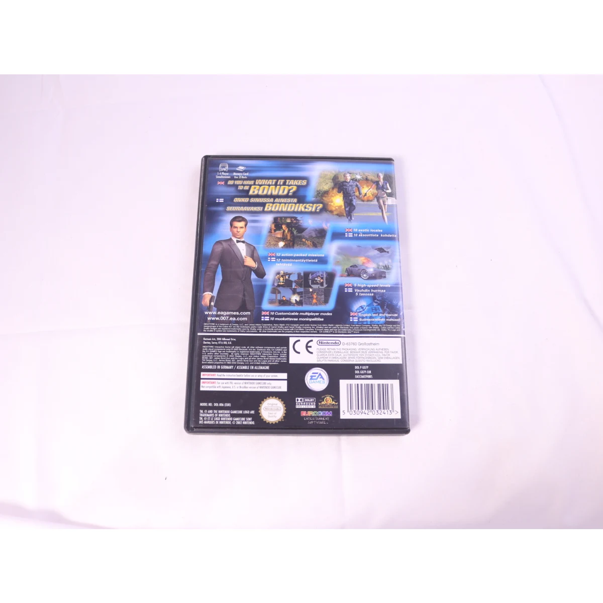 GameCube - James Bond 007: Nightfire - productfoto 2