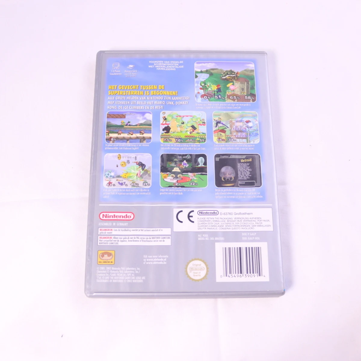 GameCube - Super Smash Bros. Melee [No Manual] - productfoto 2