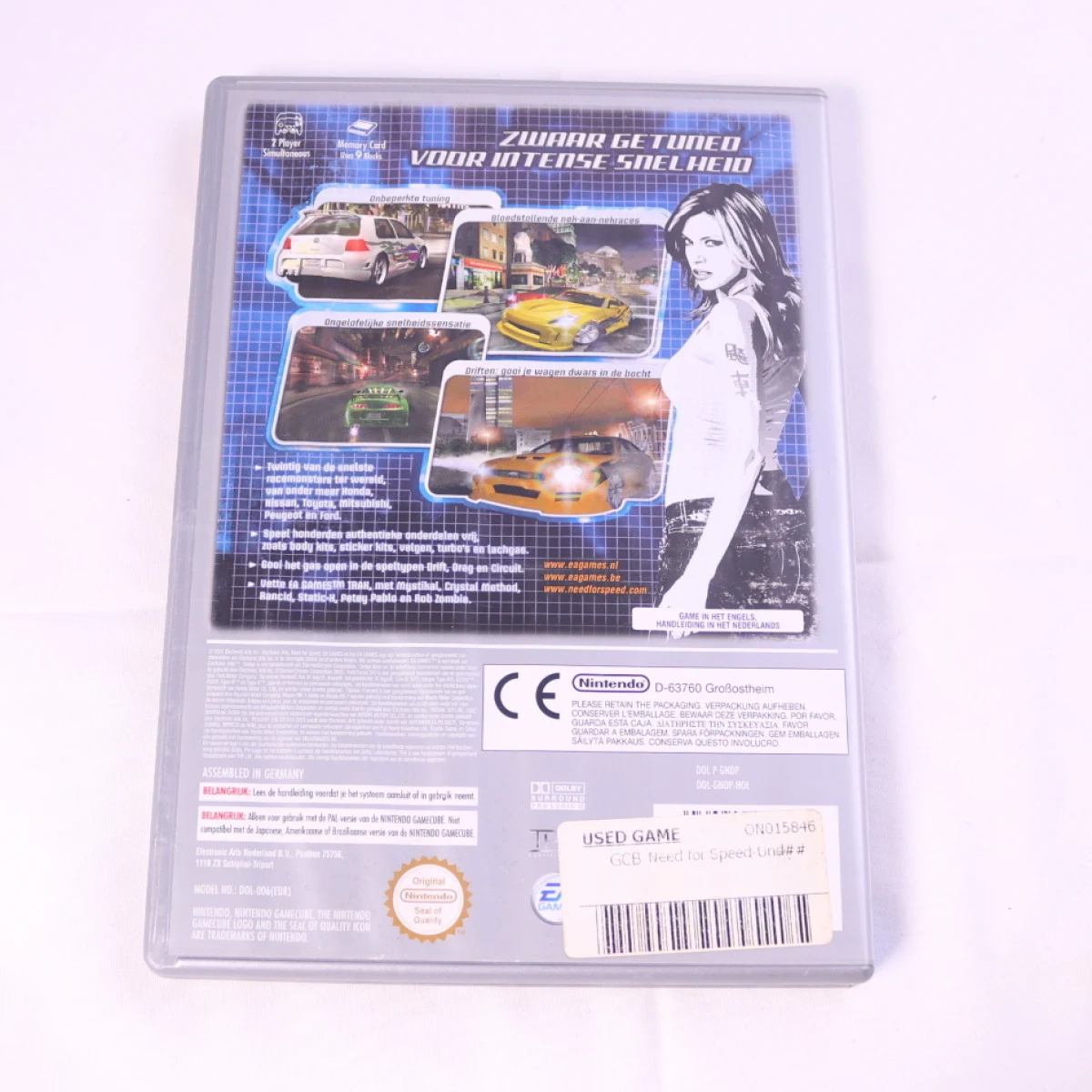 GameCube - Need For Speed: Underground - Electronic Arts - productfoto 2
