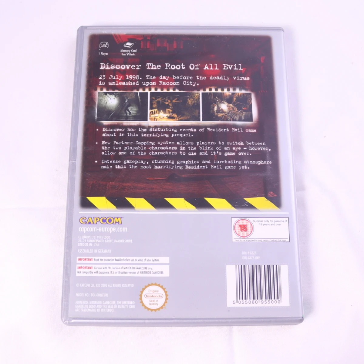 GameCube - Resident Evil Zero - productfoto 2