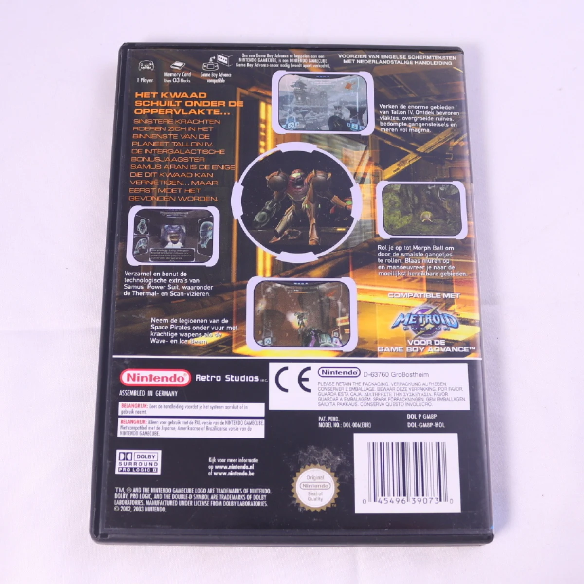 GameCube - Metroid Prime - productfoto 2