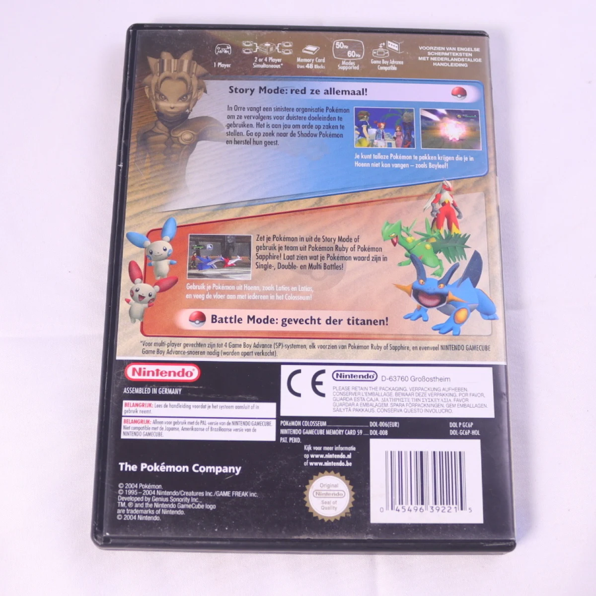 GameCube - Pokemon Colosseum - productfoto 2