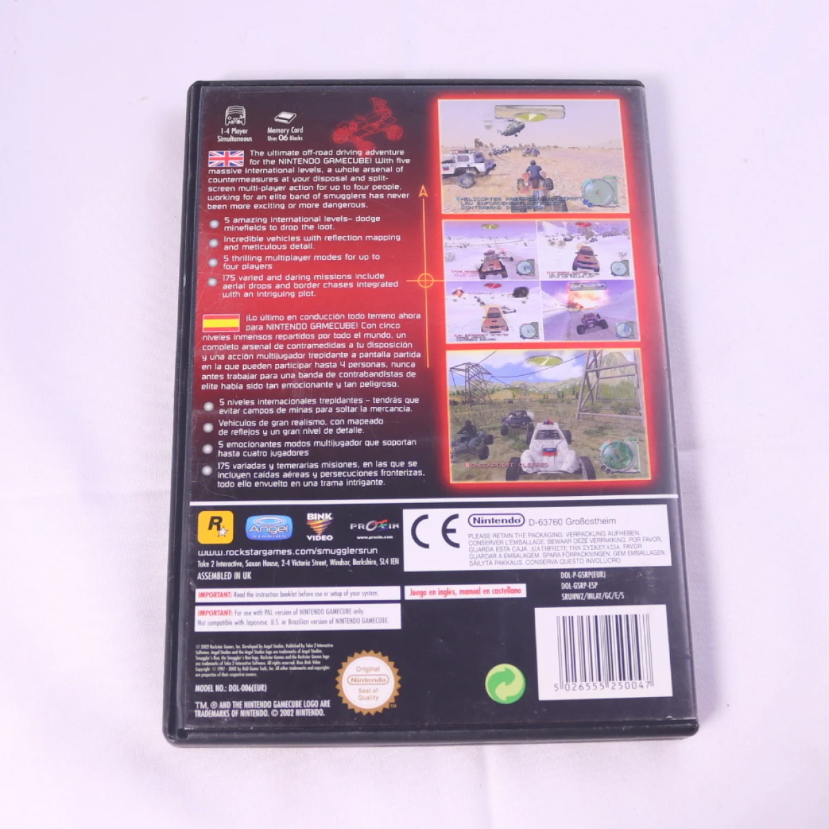 GameCube - Smuggler's Run Warzones - productfoto 2