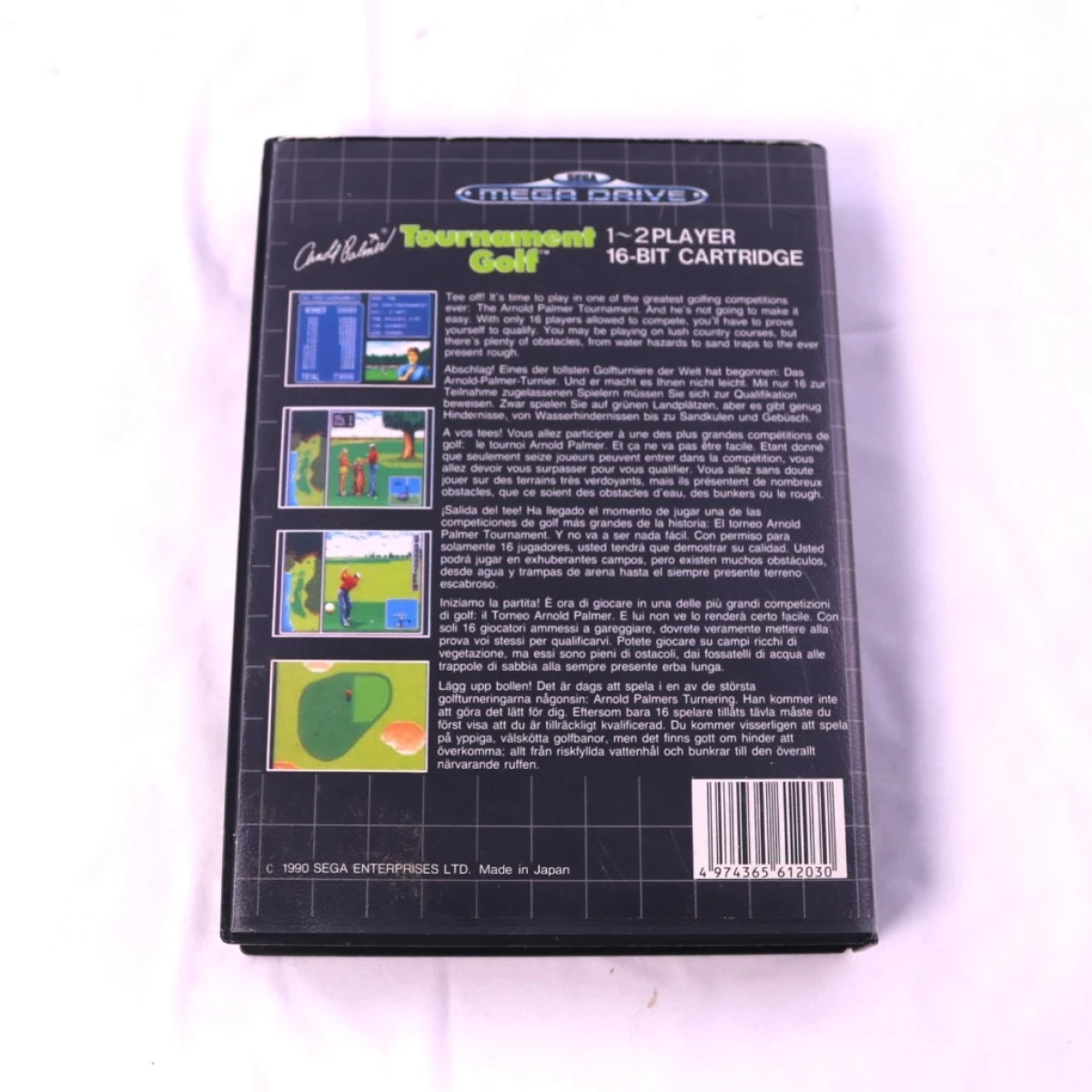 SEGA Genesis - Arnold Palmer Tournament Golf - productfoto 2