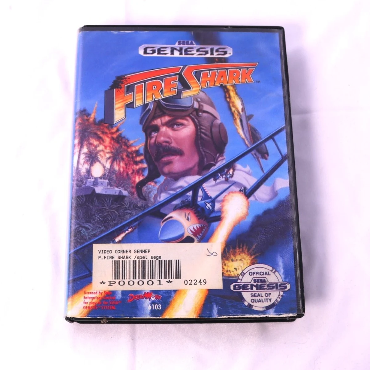 SEGA Genesis - Fire Shark [No Manual]