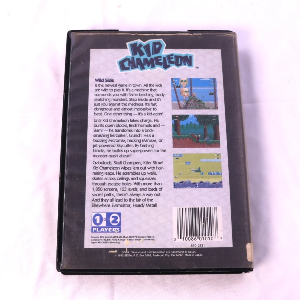 SEGA Genesis - Kid Chameleon [No Manual] - productfoto 2