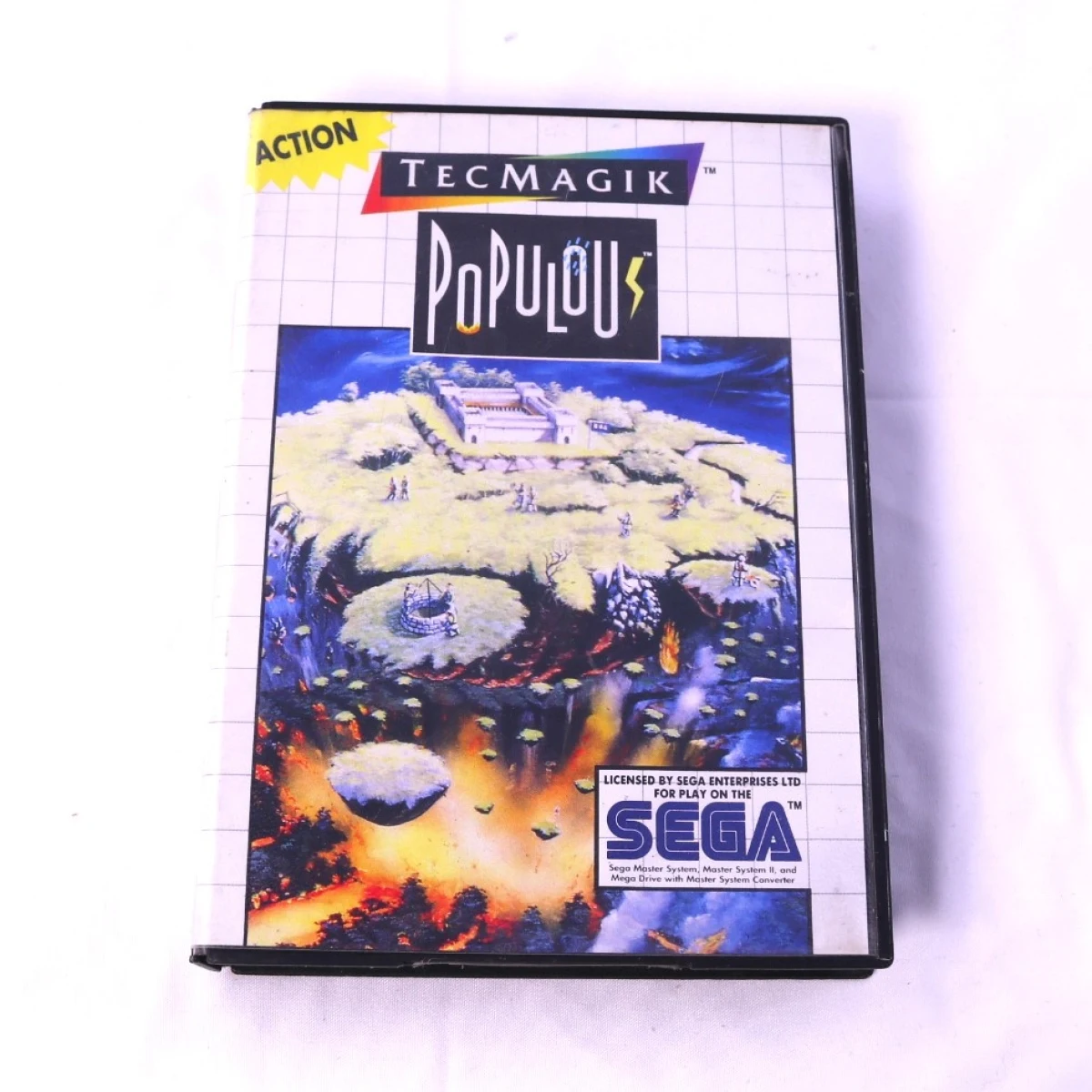 SEGA Master System - Populous [No Manual]
