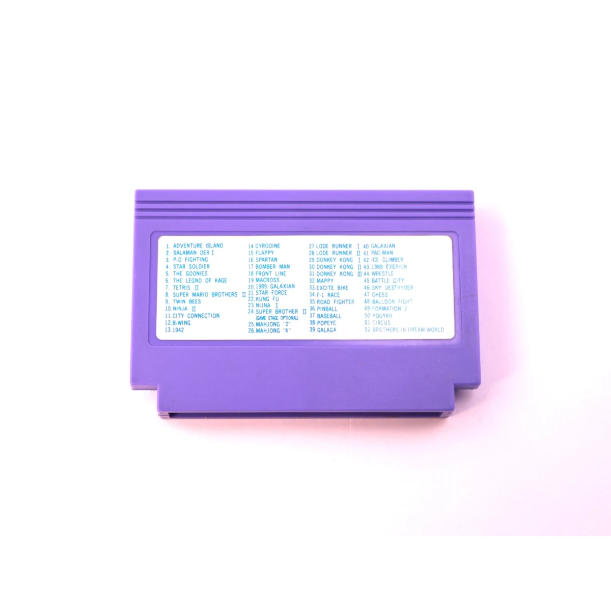 Famicom - 52 in 1 - productfoto 2