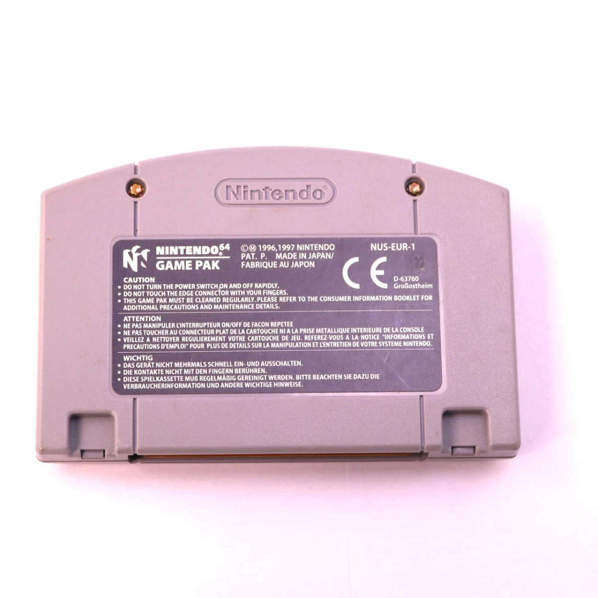 N64 - Nagano Winter Olympics 98 - productfoto 2
