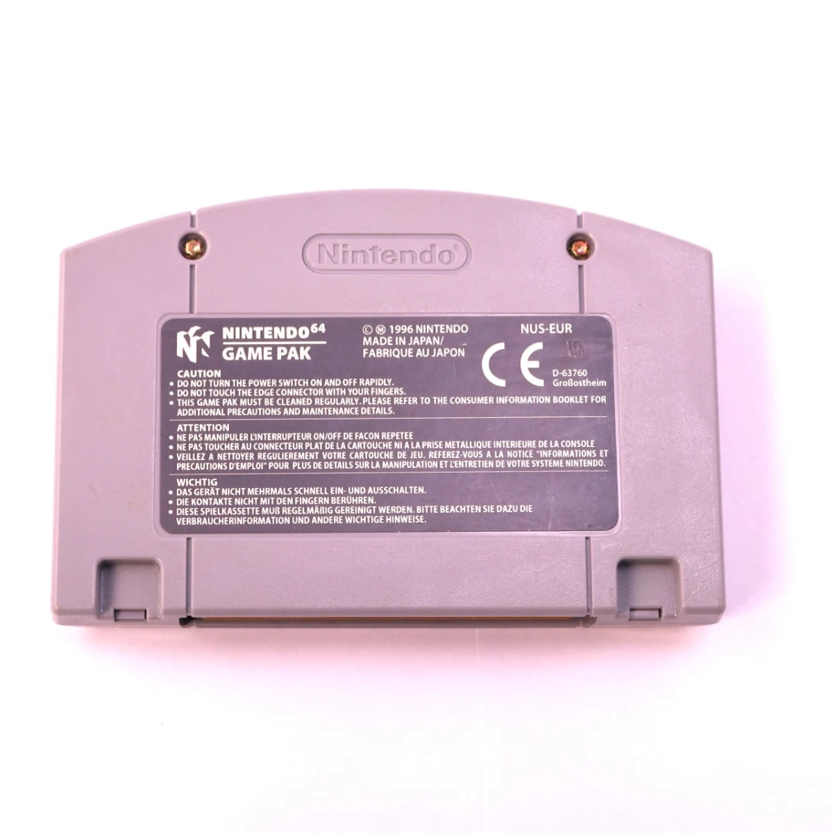 N64 - FIFA Soccer 64 - productfoto 2
