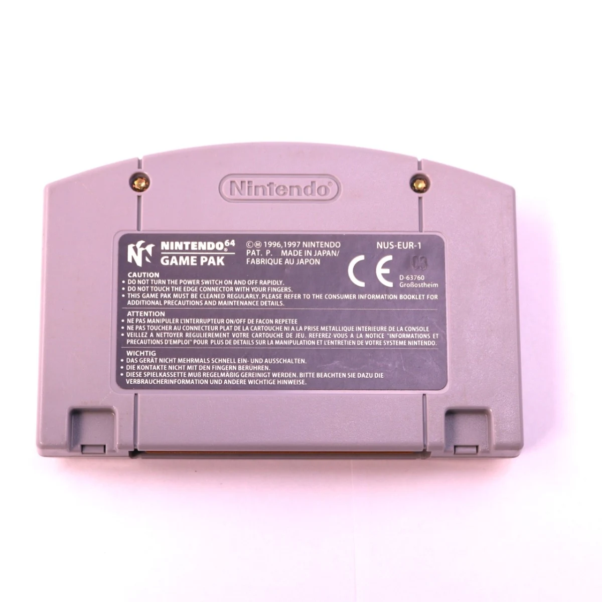N64 - Starshot: Space Circus Fever - productfoto 2