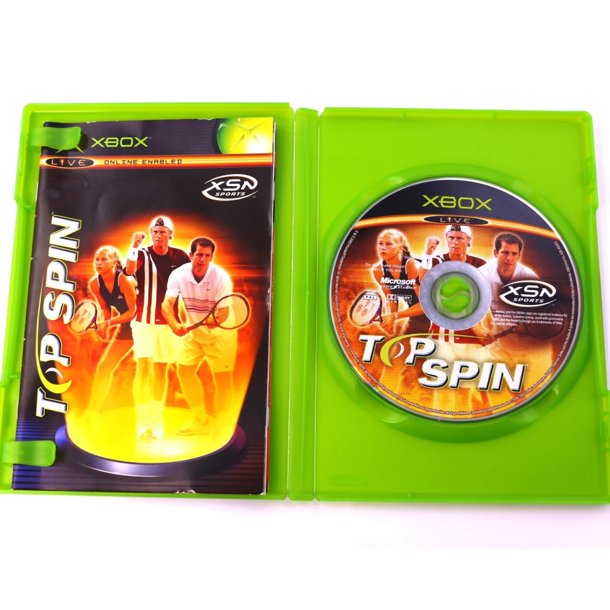Xbox Classic - Top Spin - productfoto 3