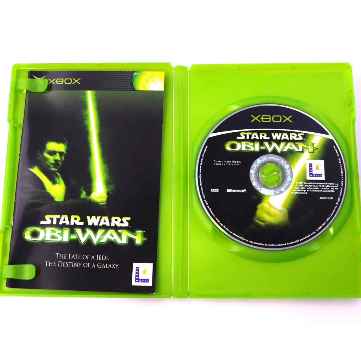 Xbox Classic - Star Wars: Obi-Wan - LucasArts - productfoto 3