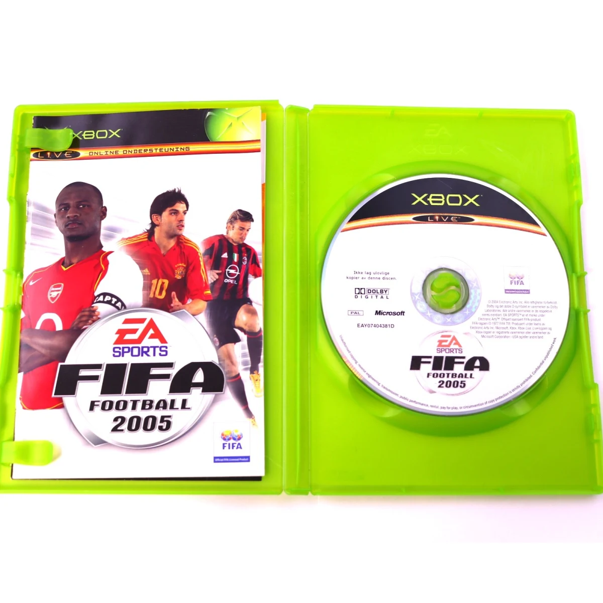 Xbox Classic - FIFA Soccer 2005 - productfoto 3
