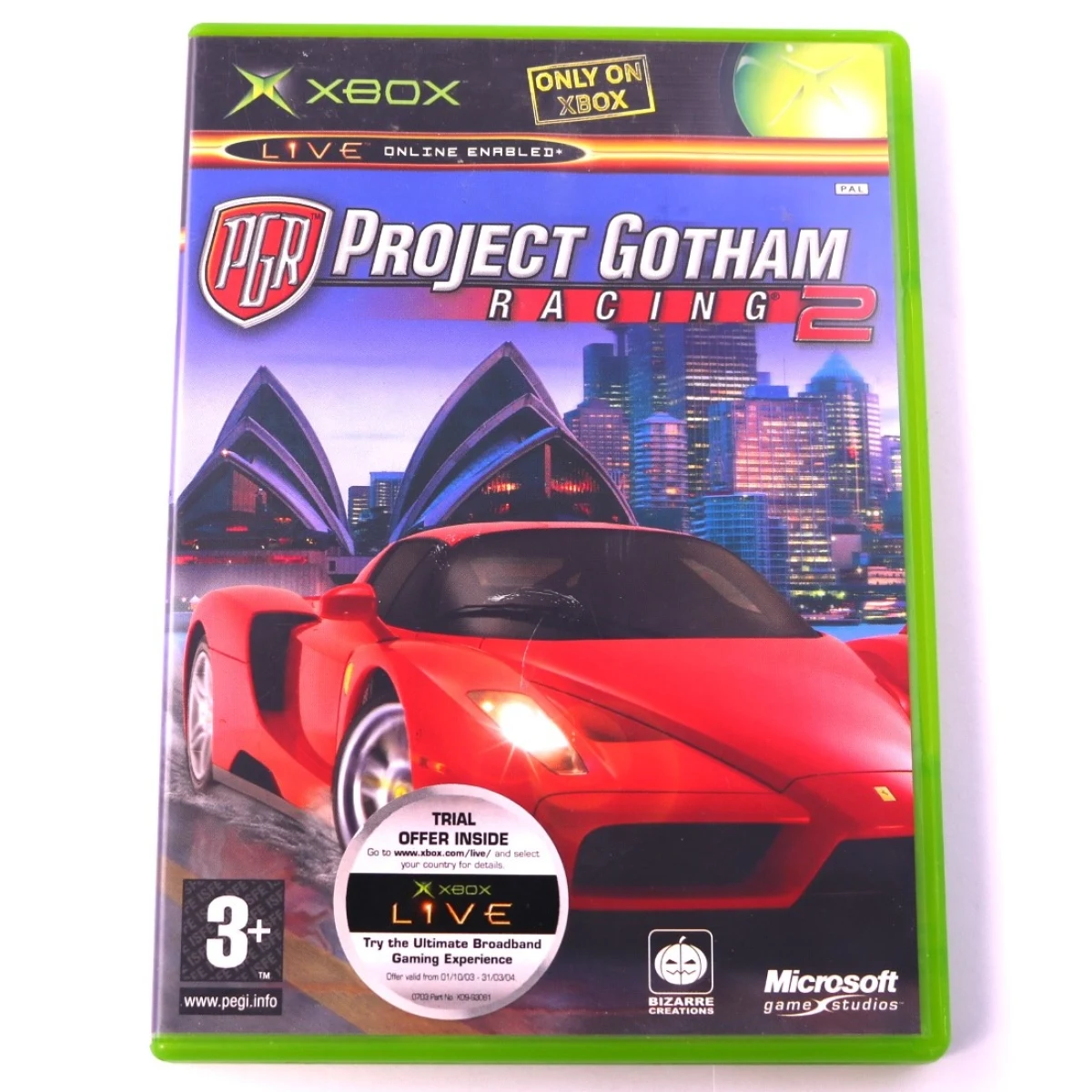 Xbox Classic - Project Gotham Racing 2