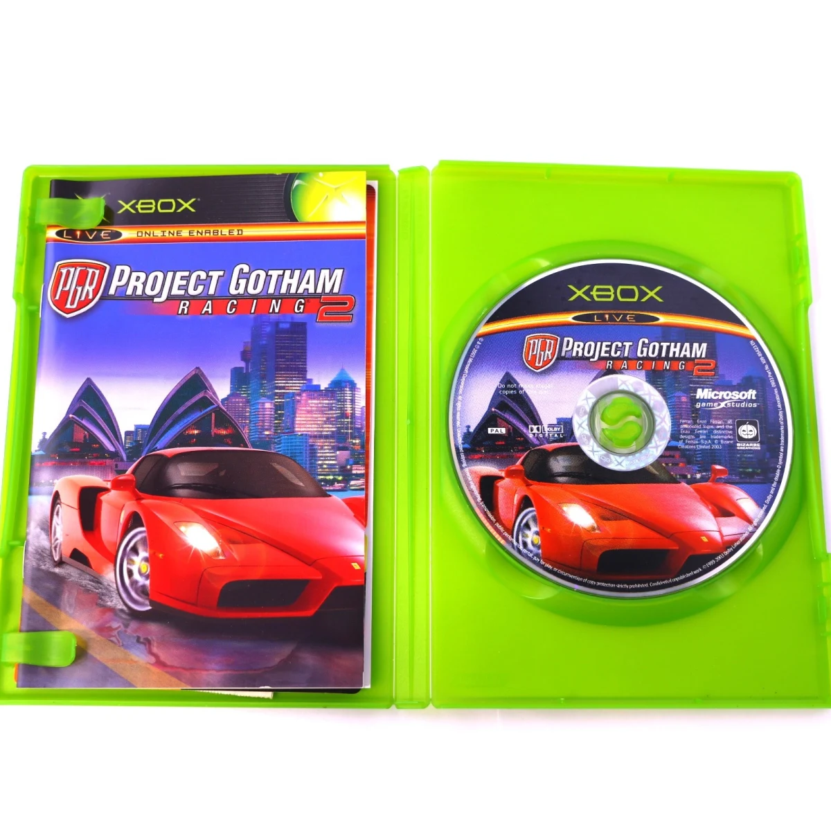 Xbox Classic - Project Gotham Racing 2 - productfoto 3