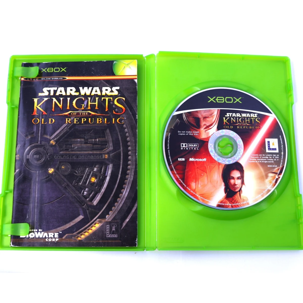 Xbox Classic - Star Wars: Knights of the Old Republic - BioWare - productfoto 3