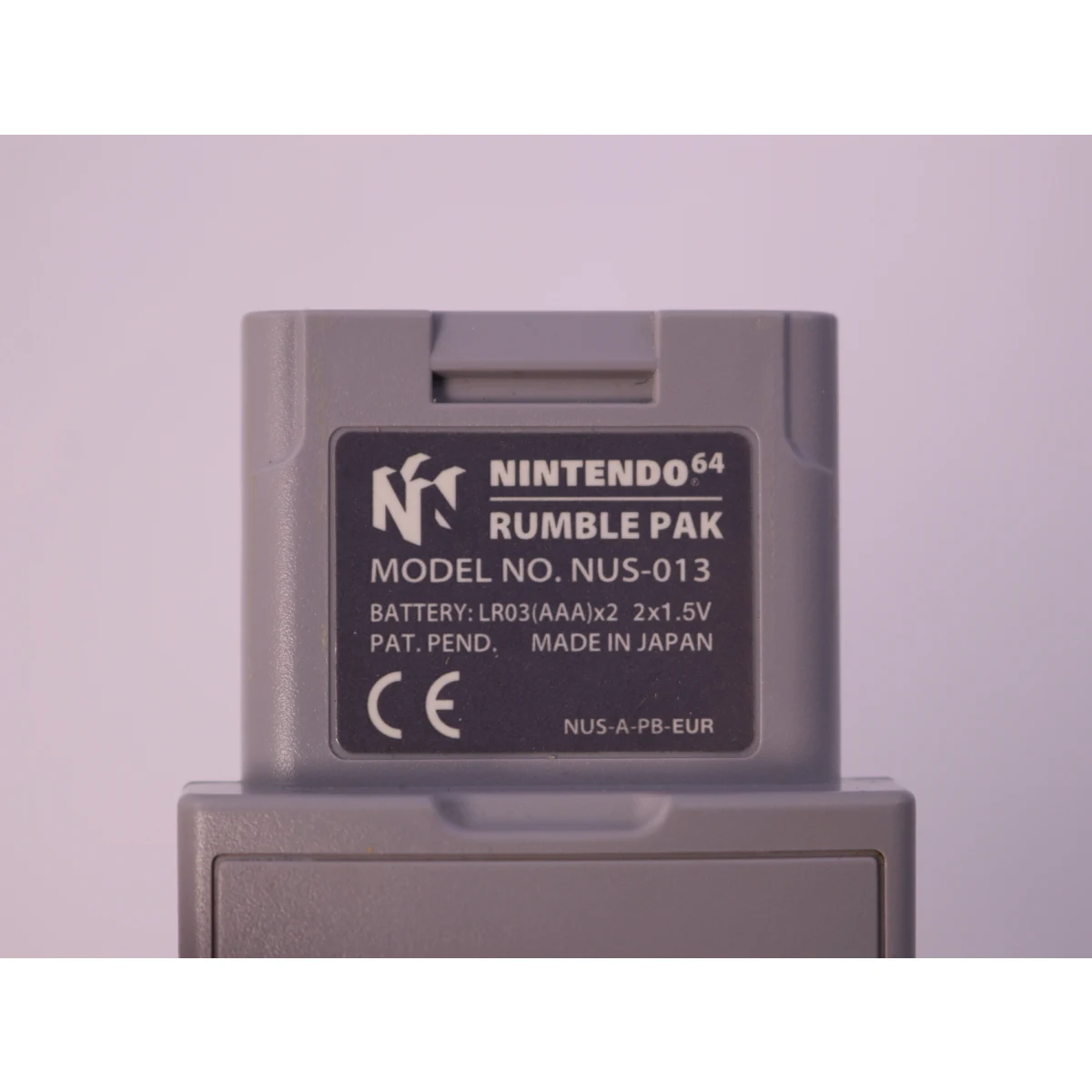 N64 - Rumble Pak - productfoto 3