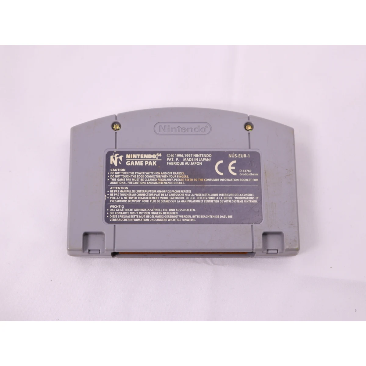 N64 - Earthworm Jim 3D - productfoto 2