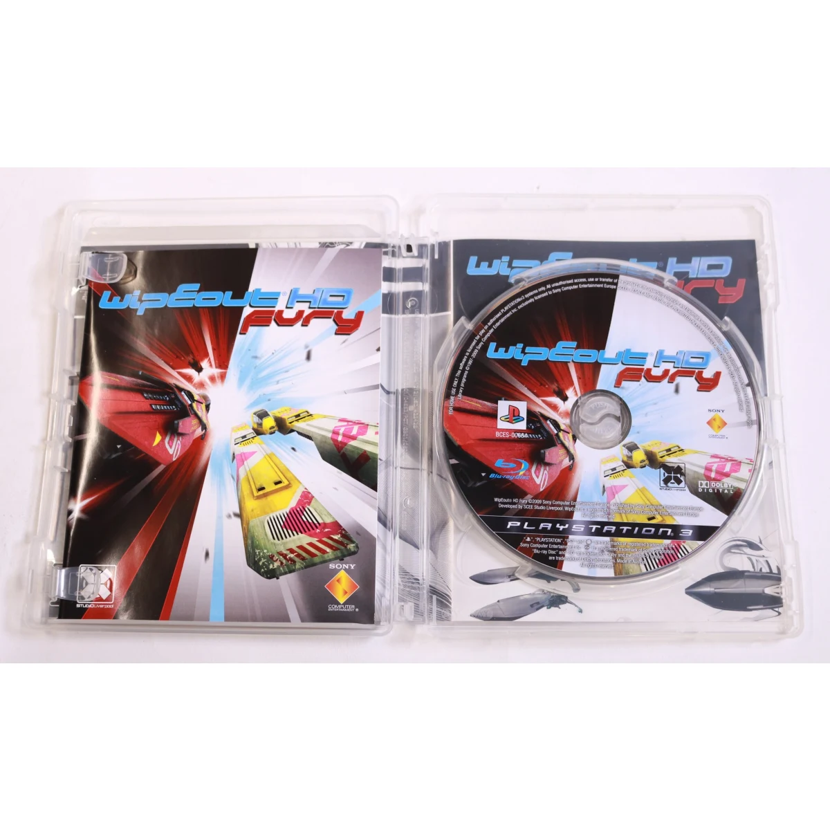 PlayStation 3 - Wipeout HD Fury - productfoto 2