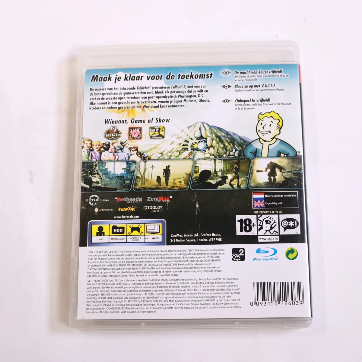 Playstation 3 - Fallout 3 - productfoto 3