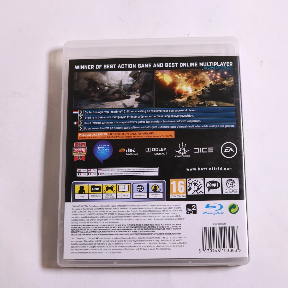 Playstation 3 - Battlefield 3 [Limited Edition] - Electronic Arts - productfoto 3