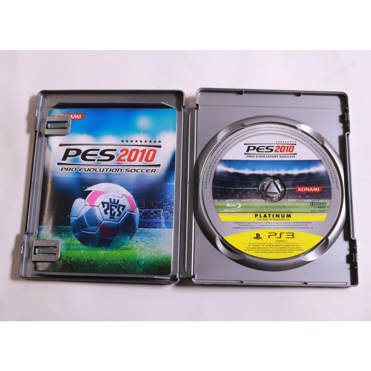 Playstation 3 - PES 2010 Pro Evolution Soccer [Platinum] - productfoto 2