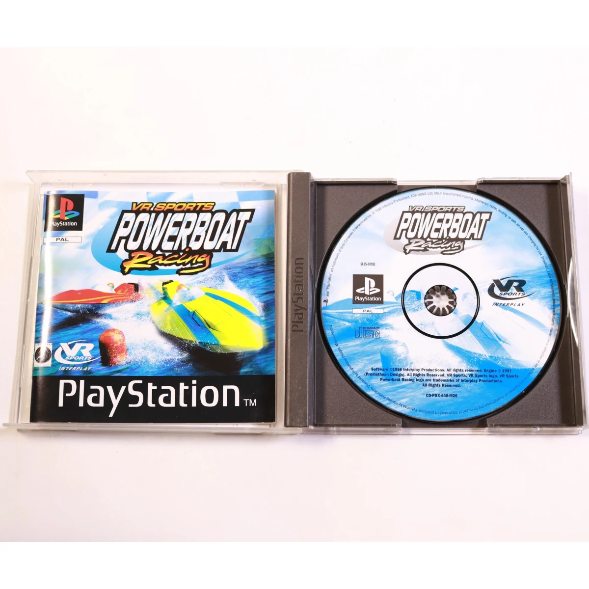 PlayStation 1 - VR Sports Powerboat Racing - Promethean Designs Ltd. - productfoto 2