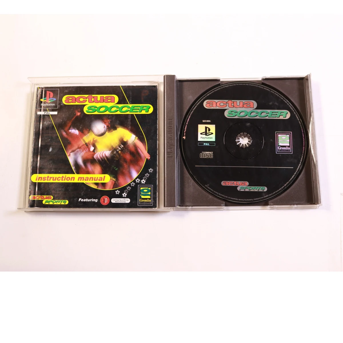 Playstation 1 - Actua Soccer - productfoto 2