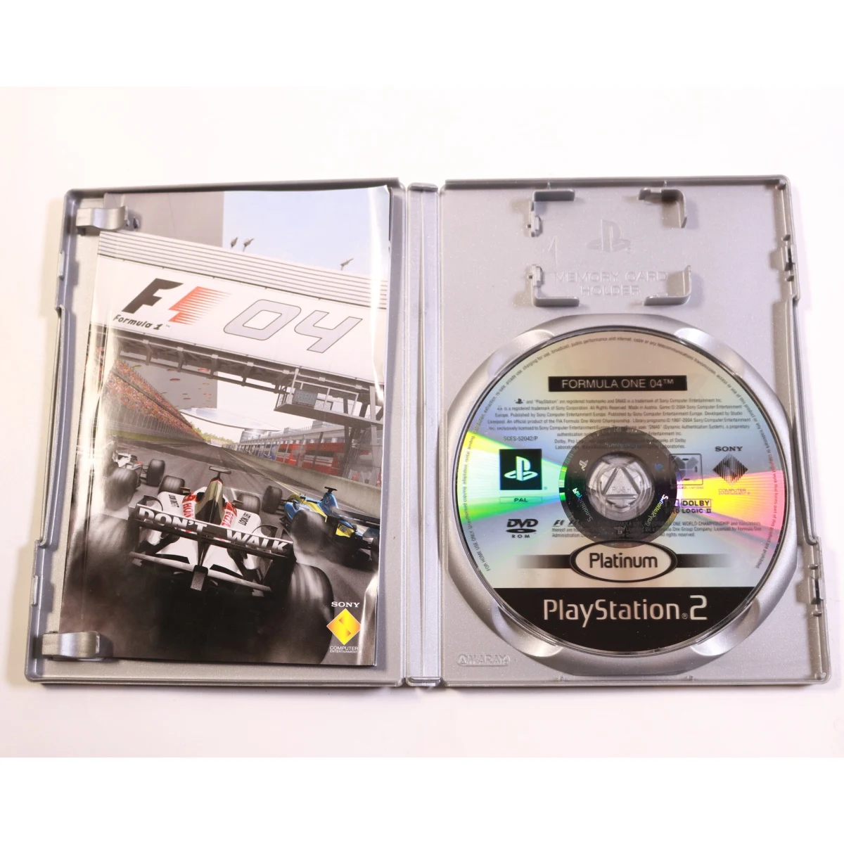 Playstation 2 - Formula One 04 [Platinum] - productfoto 2
