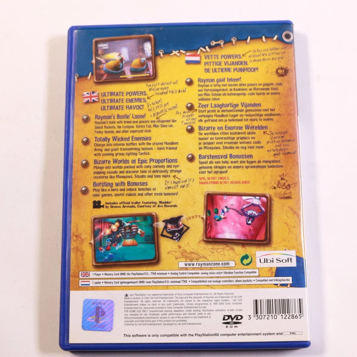 Playstation 2 - Rayman 3 Hoodlum Havoc - productfoto 3