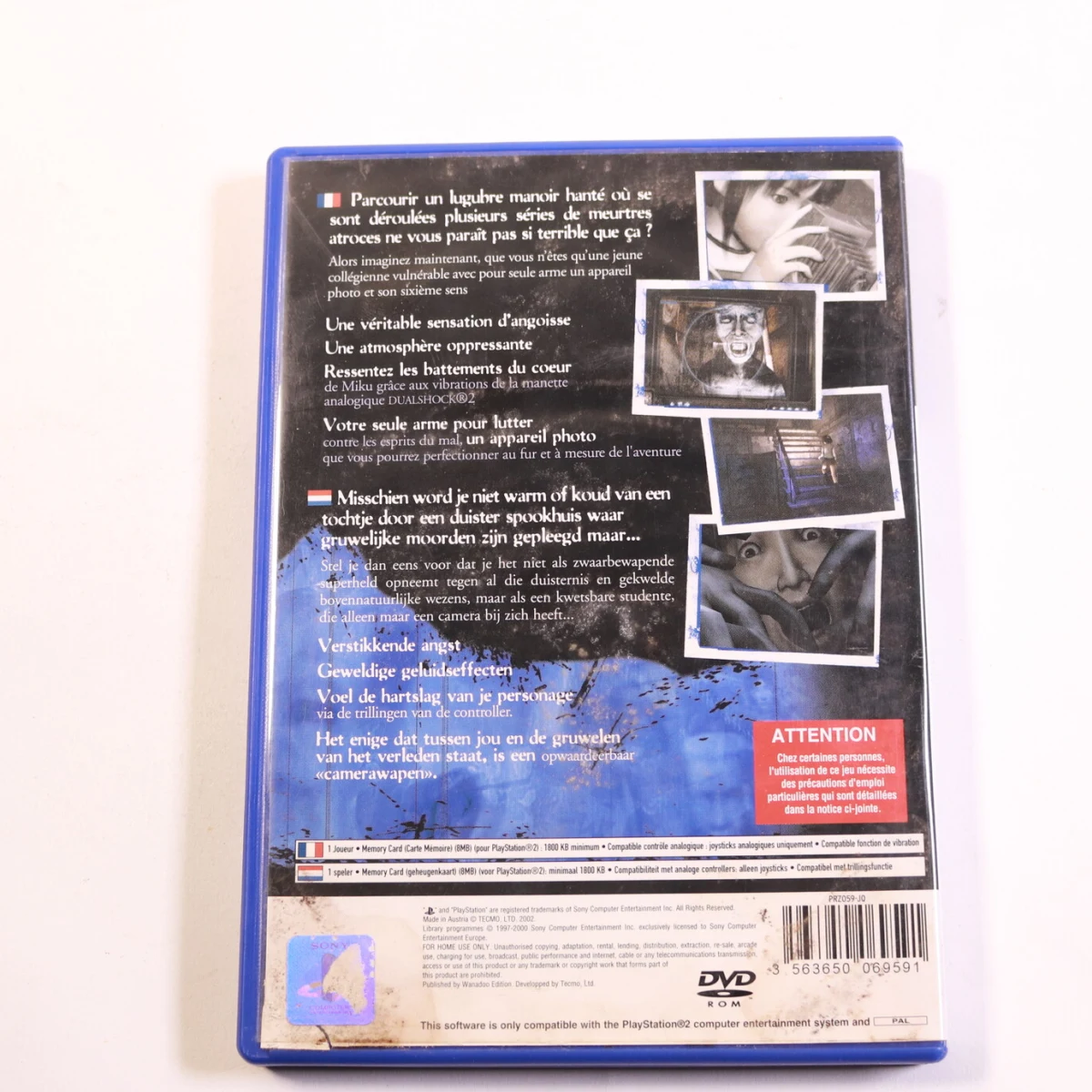 PlayStation 2 - Fatal Frame - productfoto 3