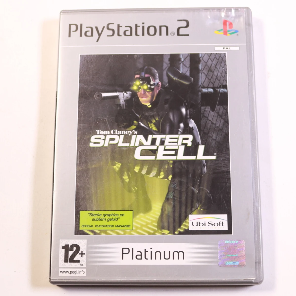Playstation 2 - Tom Clancy's Splinter Cell  [Platinum]  [No Manual]