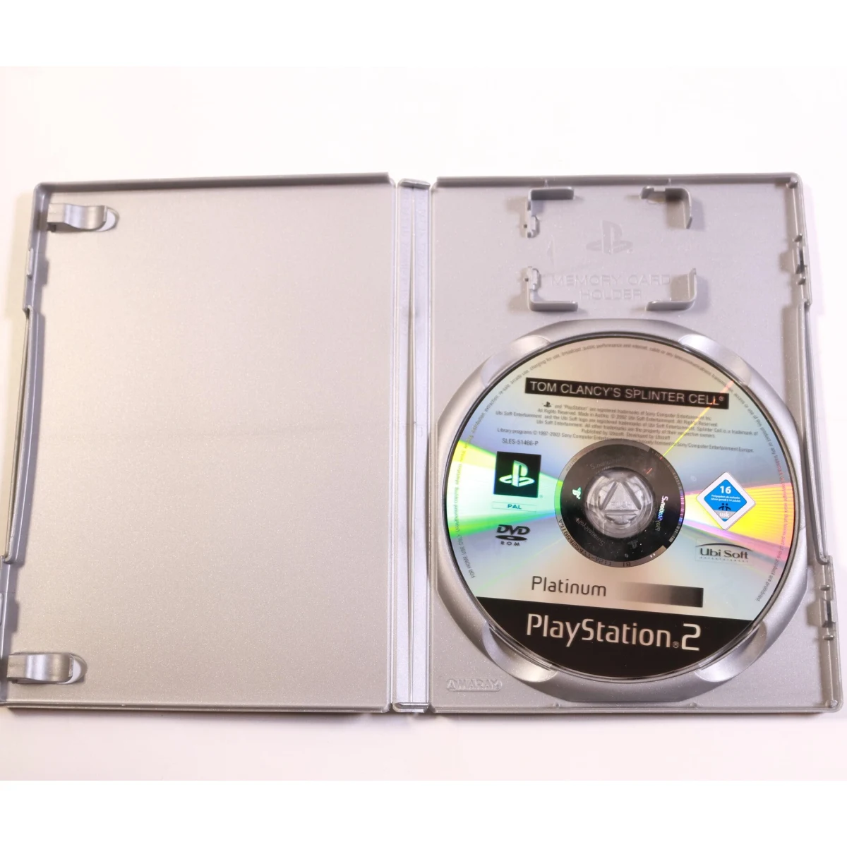 Playstation 2 - Tom Clancy's Splinter Cell [Platinum] [No Manual] - productfoto 2