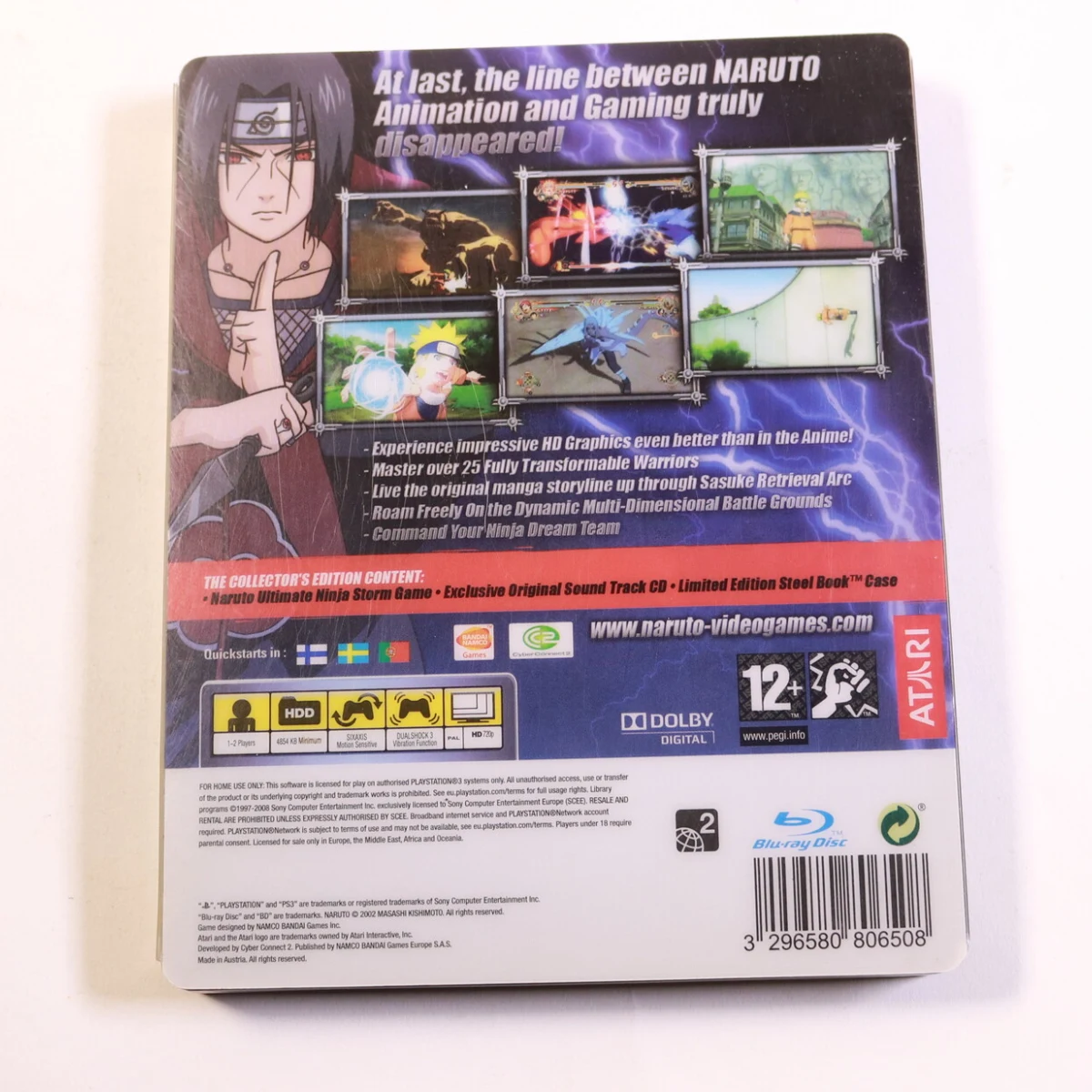 PlayStation 3 - Naruto: Ultimate Ninja Storm [Collector's Edition] - productfoto 3