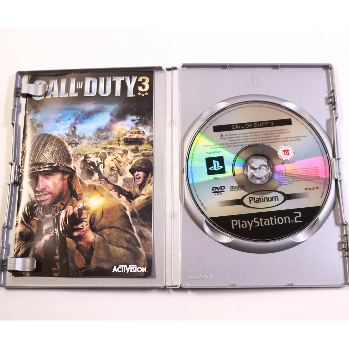 PlayStation 2 - Call of Duty 3 [Platinum] - productfoto 2