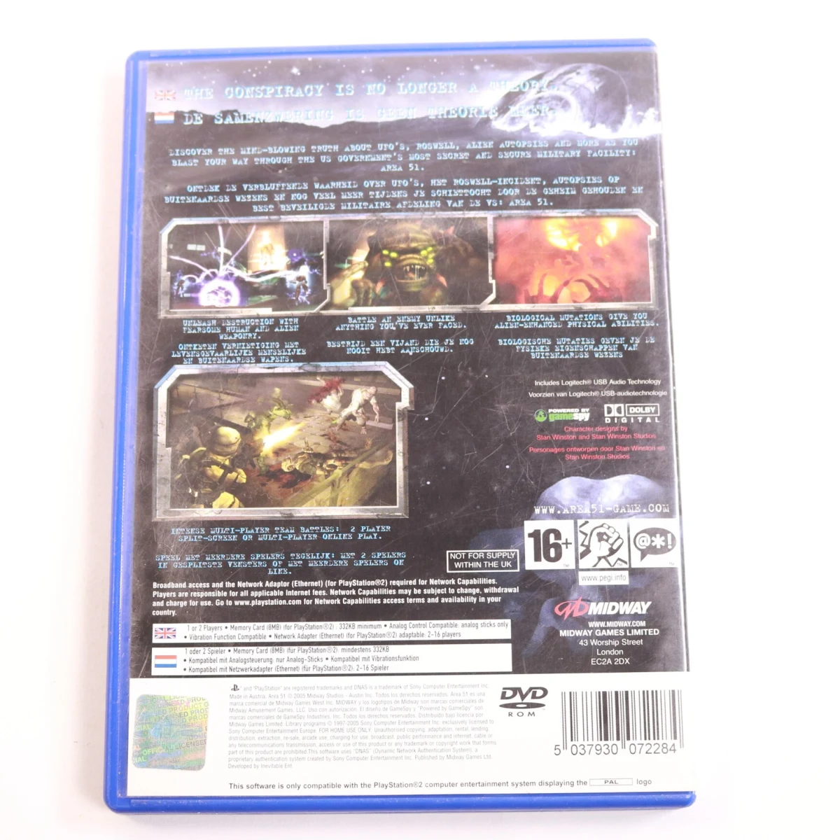 Playstation 2 - Area 51 - productfoto 2