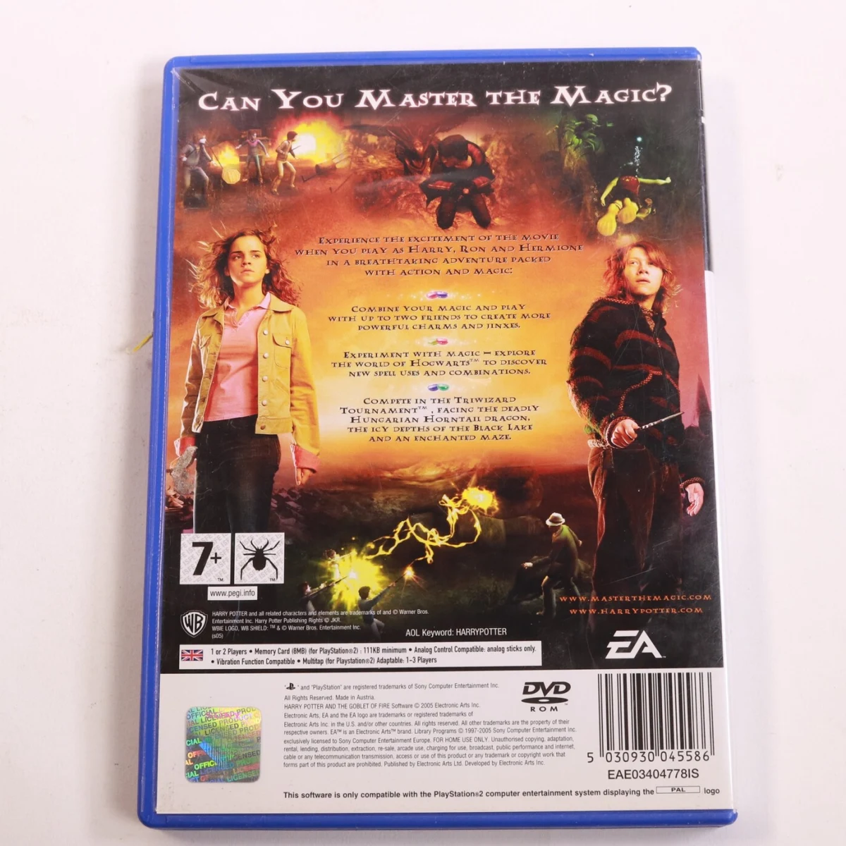 Playstation 2 - Harry Potter and the Goblet of Fire - productfoto 3