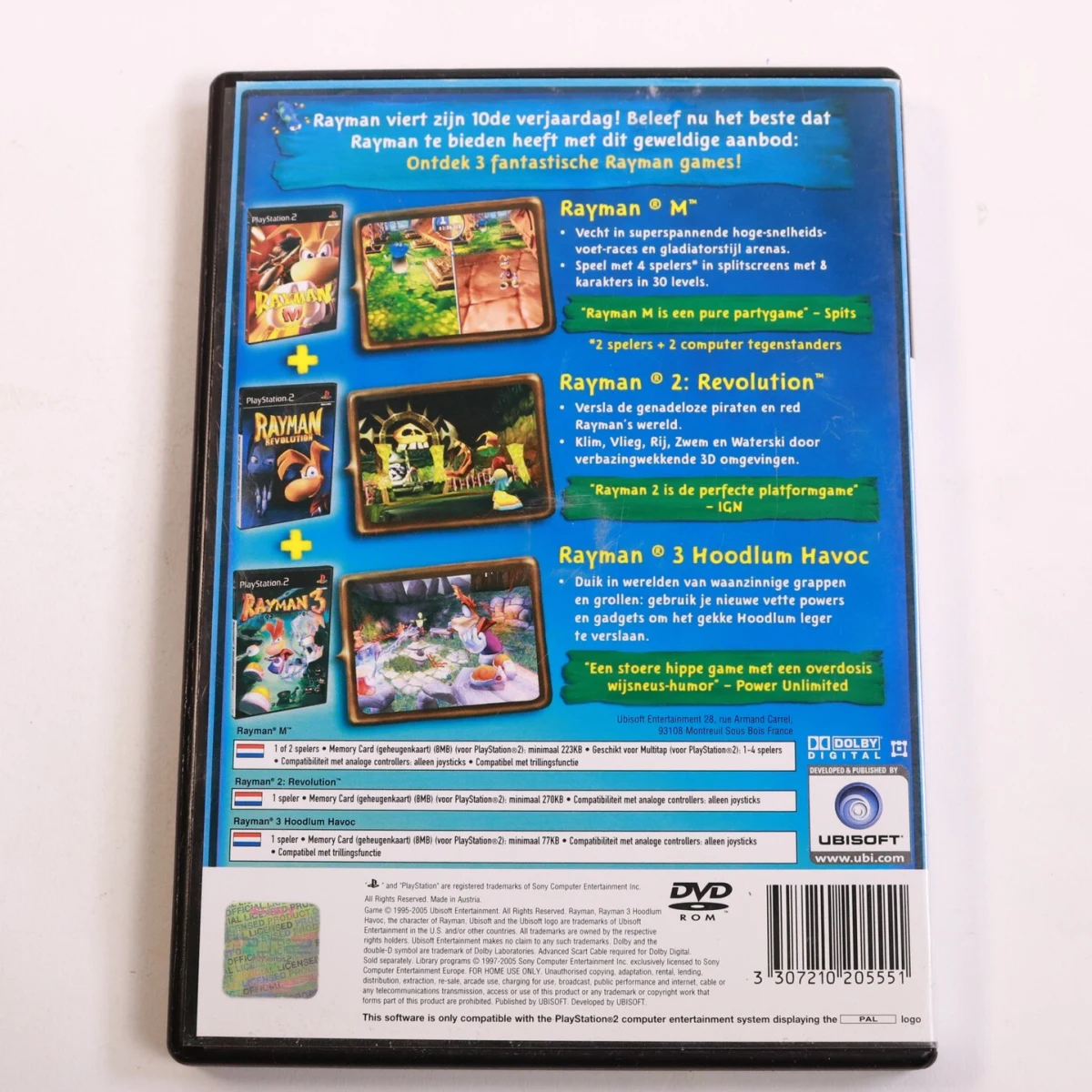 Playstation 2 - Rayman 10th Anniversary [10th Anniversary] - productfoto 3